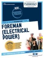 Foreman (Electrical Power) di National Learning Corporation edito da National Learning Corp