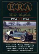 E.R.A. Gold Portfolio 1934-1994 di R. Clarke edito da Brooklands Books Ltd