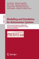 Modelling and Simulation for Autonomous Systems edito da Springer International Publishing