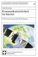 Kommunikationsfreiheit im Internet di Lothar Determann edito da Nomos Verlagsges.MBH + Co