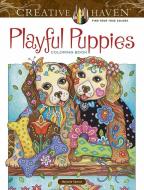 Creative Haven Playful Puppies Coloring Book (working title) di Marjorie Sarnat edito da Dover Publications Inc.