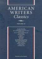 American Writers Classics edito da GALE CENGAGE REFERENCE