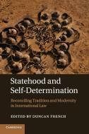 Statehood and Self-Determination edito da Cambridge University Press