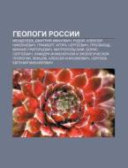 Gyeologi Rossii: Mendelyeev, Dmitrii Iv di Istochnik Wikipedia edito da Books LLC, Wiki Series