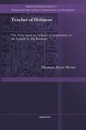 Teacher Of Holiness di Maureen Moser edito da Gorgias Press