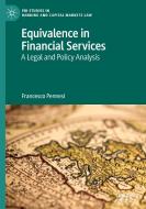 Equivalence In Financial Services di Francesco Pennesi edito da Springer Nature Switzerland AG