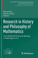Research in History and Philosophy of Mathematics di MARIA ZACK edito da Birkhäuser