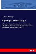 Nripatunga's Kavirajamargga di K. B. Pathak, Nripatunga edito da hansebooks