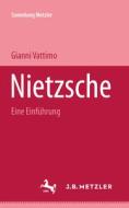 Friedrich Nietzsche di Gianni Vattimo edito da J.b. Metzler