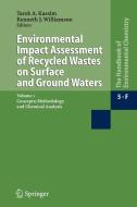 Environmental Impact Assessment Of Recycled Wastes On Surface And Ground Waters edito da Springer-verlag Berlin And Heidelberg Gmbh & Co. Kg