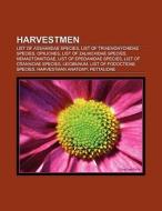 Harvestmen di Books Llc edito da Books LLC, Reference Series