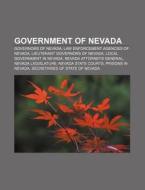 Government Of Nevada: Political Party St di Books Llc edito da Books LLC, Wiki Series