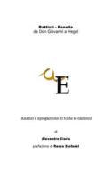 Battisti - Panella: Da Don Giovanni a Hegel: Analisi E Spiegazione Di Tutte Le Canzoni di Alexandre Ciarla edito da Createspace