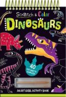 Scratch and Color Dinosaurs di Jenny Copper edito da IMAGINE THAT