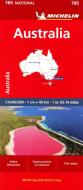 Australia - Michelin National Map 785 di Michelin edito da Michelin Editions Des Voyages