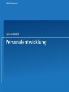 Personalentwicklung di Gustav Klötzl edito da Gabler Verlag