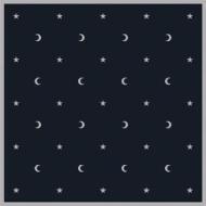 Moon & Stars Velvet Tarot Cloth edito da Llewellyn Publications