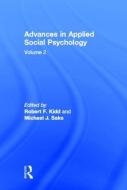 Advances In Applied Social Psychology edito da Taylor & Francis Inc