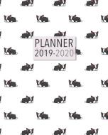 Planner 2019-2020: 18 Month Academic Planner. Daily Schedule, Important Dates, Mood Tracker, Goals and Thoughts all in O di Olivia Planners edito da INDEPENDENTLY PUBLISHED