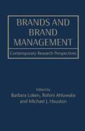 Brands and Brand Management edito da Taylor & Francis Ltd