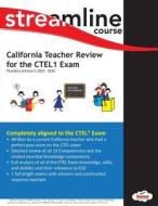 California Teacher Review for the Ctel1 Exam di Theodore Johnson edito da Createspace