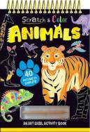 Scratch and Color Animals di Jenny Copper edito da IMAGINE THAT