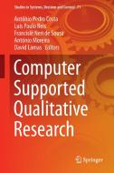 Computer Supported Qualitative Research edito da Springer International Publishing