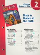 Holt Science & Technology Earth Science Chapter 2 Resource File: Maps as Models of the Earth edito da Holt McDougal