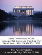 Peace Operations edito da Bibliogov