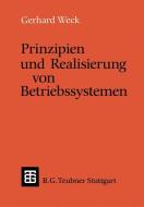 Prinzipien und Realisierung von Betriebssystemen di Gerhard Weck edito da Vieweg+Teubner Verlag