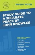 Study Guide to A Separate Peace by John Knowles edito da DEXTERITY