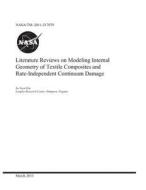 LITERATURE REVIEWS ON MODELING di National Aeronautics and Space Adm Nasa edito da INDEPENDENTLY PUBLISHED