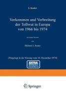 Vorkommen und Verbreitung der Tollwut in Europa von 1966 bis 1974 di E. Kauker edito da Springer Berlin Heidelberg