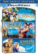 Road to El Dorado/Sinbad-Legend of Seven Seas/Joseph-King of Dreams edito da Uni Dist Corp. (Paramount