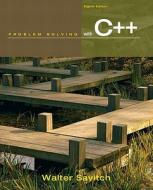 Problem Solving with C++ [With Access Code] di Walter Savitch edito da Addison Wesley Longman