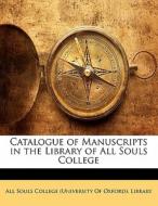 Catalogue Of Manuscripts In The Library edito da Nabu Press