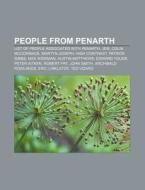 People From Penarth: Penarth, List Of Pe di Books Llc edito da Books LLC, Wiki Series