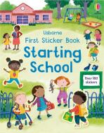 First Sticker Book Starting School di Holly Bathie edito da Usborne Publishing Ltd