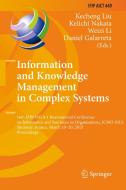 Information and Knowledge Management in Complex Systems edito da Springer-Verlag GmbH
