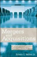 Mergers And Acquisitions di Edwin L. Miller edito da John Wiley And Sons Ltd