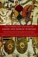 The Cambridge History of Greek and Roman Warfare di Philip Sabin edito da CAMBRIDGE