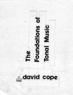 Foundations of Tonal Music di David Cope edito da Createspace