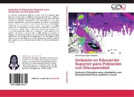 Inclusión en Educación Superior para Población con Discapacidad di Sonia Elena López Pulgarín edito da EAE