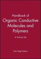 Handbook of Organic Conductive Molecules and Polymers di Hari Singh Nalwa edito da Wiley-Blackwell