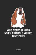 Beagle - Notizbuch: Liniertes Beagle Notizbuch. Tolle Geschenk Idee Für Beagle Besitzer Und Alle Die Beagle Hunde Lieben di Blue Beagle Publishing edito da INDEPENDENTLY PUBLISHED