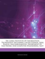 Sri Lanka Institute Of Information Techn di Hephaestus Books edito da Hephaestus Books