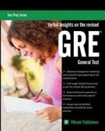 Verbal Insights On The Revised Gre General Test di Virbrant Publishers edito da Createspace