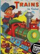 Trains To Color Coloring Book di Artimorean Art & Media edito da Lulu.com