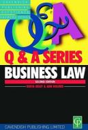 Business Law Q&A di David Kelly, Kelly/Holmes, Kelly David edito da Routledge Cavendish
