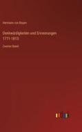 Denkwürdigkeiten und Erinnerungen 1771-1813 di Hermann Von Boyen edito da Outlook Verlag